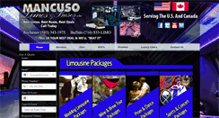 Desktop Screenshot of mancusolimo.com